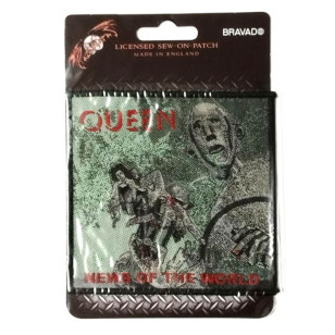 Queen - News of the World Official Standard Patch (Retail Pack)***READY TO SHIP from Hong Kong***